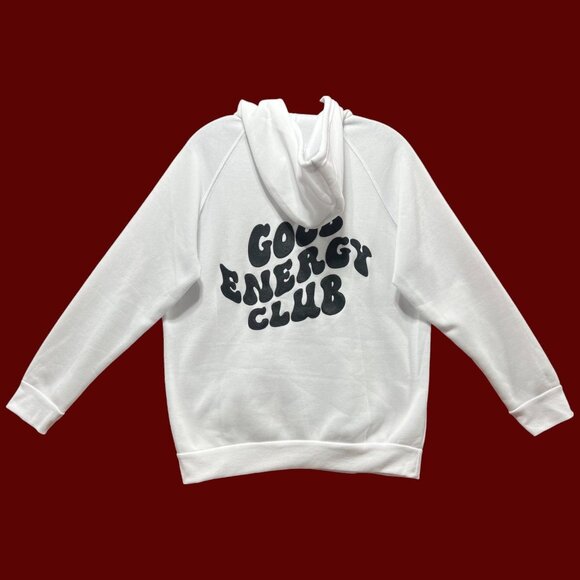 Rue 21 - Men's Long Sleeve Hooded Sweatshirt - White - Small - Picture 2 of 15